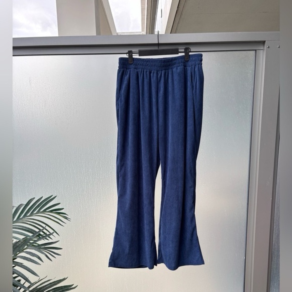 NavyBlueWide-LegPants